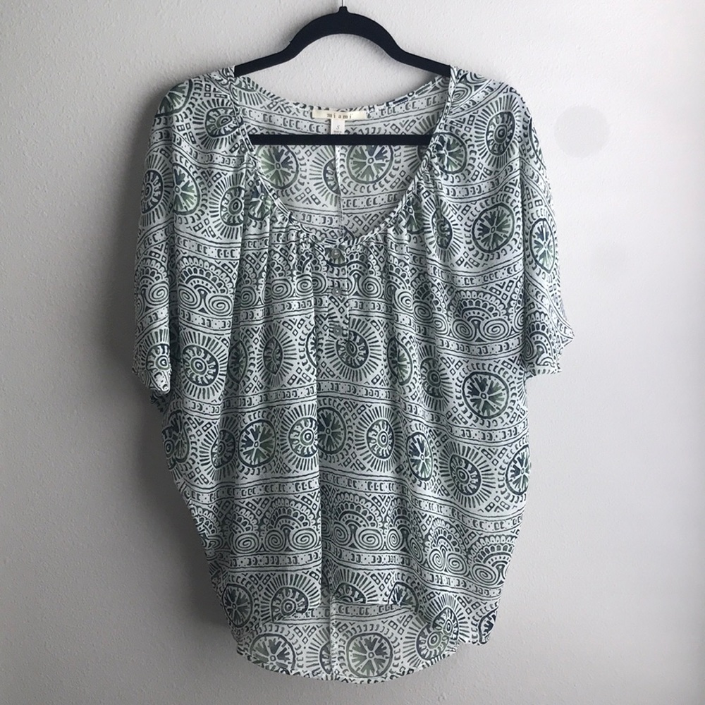 Printed blouse